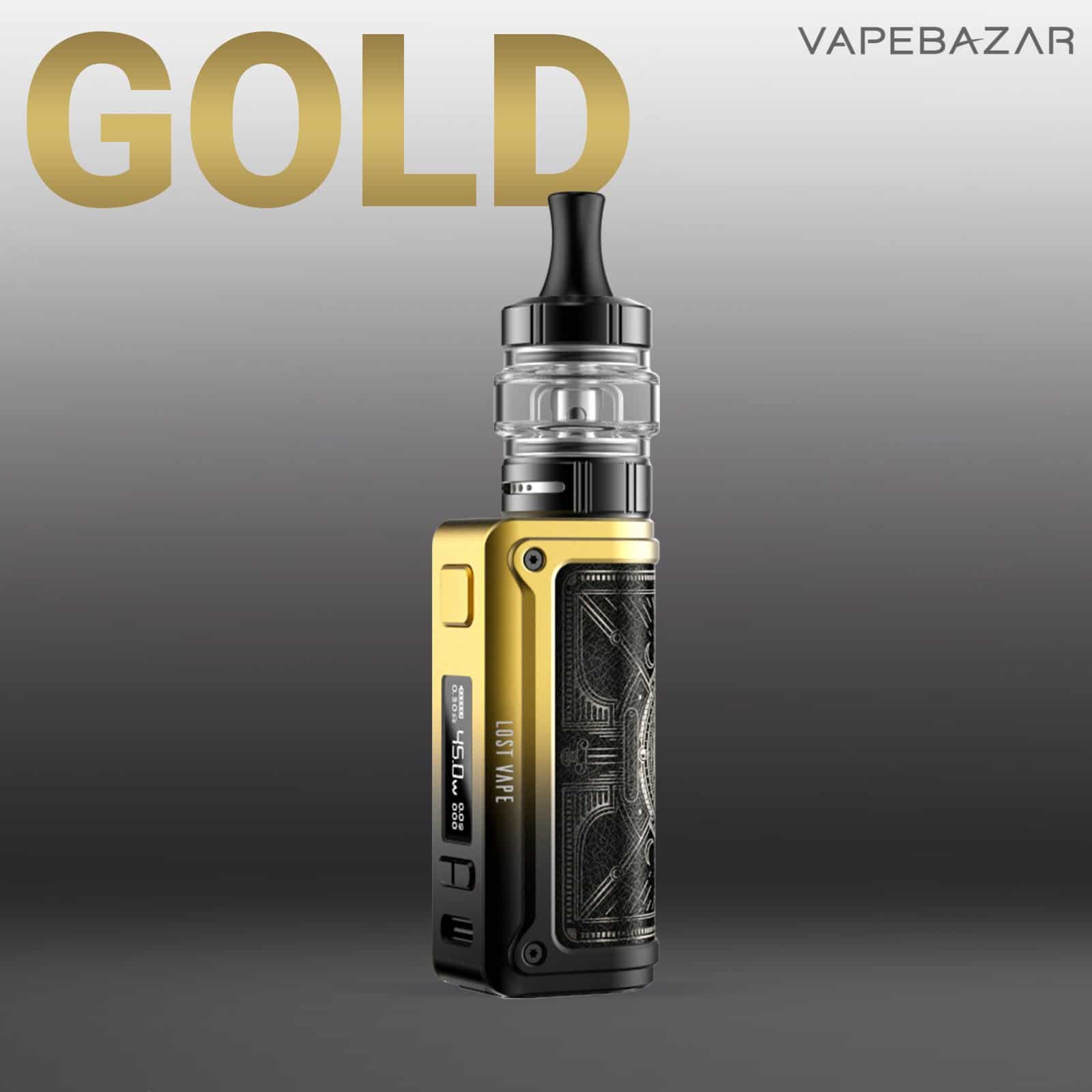 Gold2 | Vapebazar Lost Vape Thelema Mini Pod System - Golden Hour Vapebazar