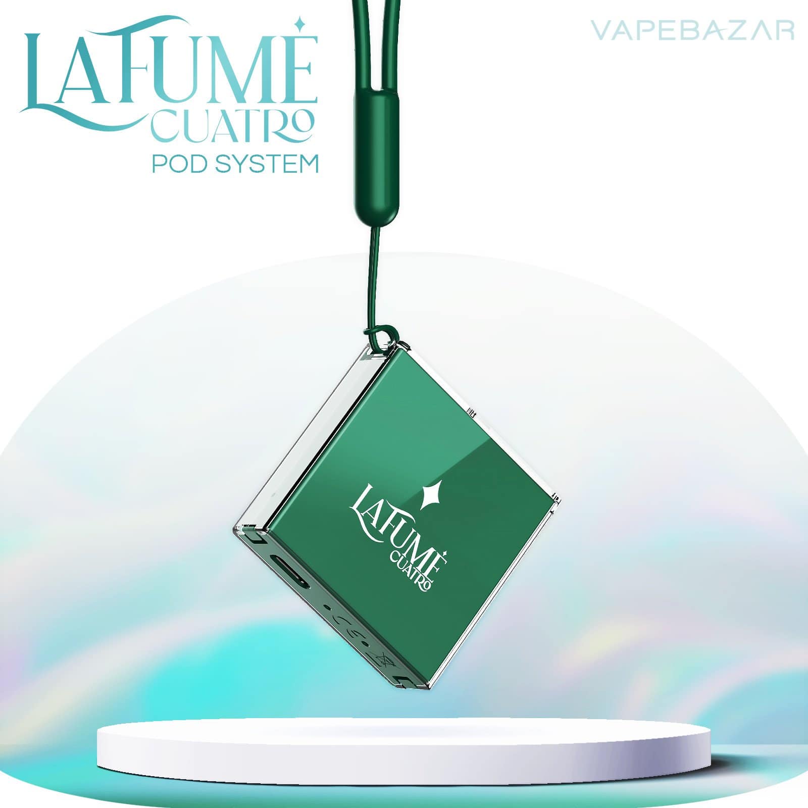 Green | Vapebazar La Fume Cuatro Akkuträger - Green - Vape System