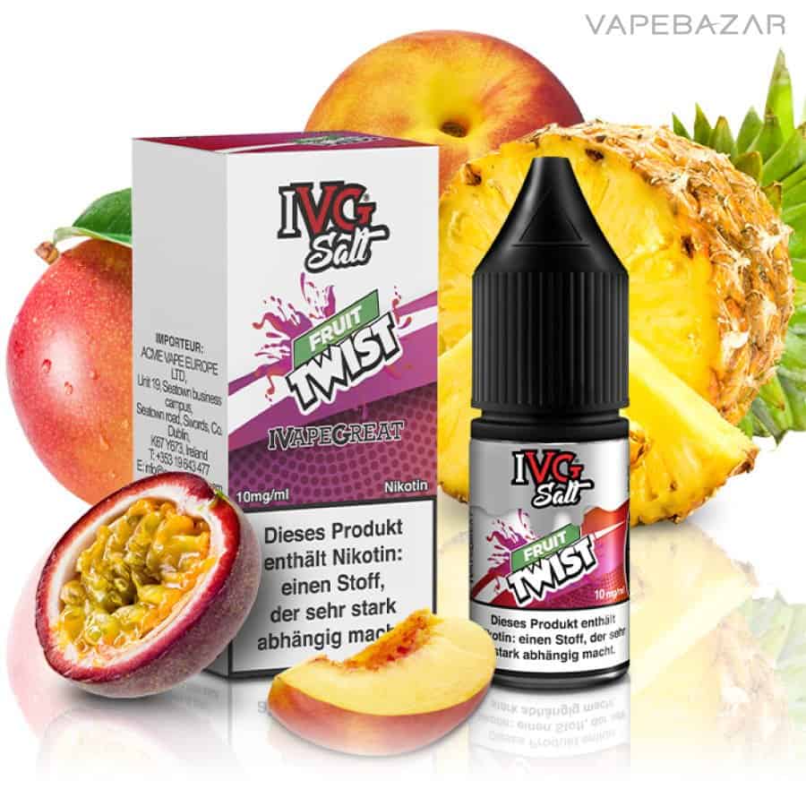 IVG Salt Liquid Fruit Twist | Vapebazar Ivg Salt Liquid - Fruit Twist - Vapebazar