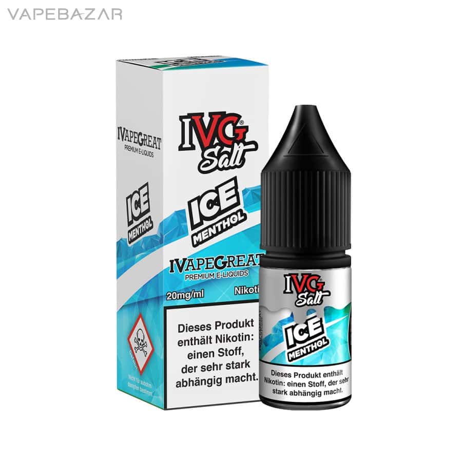 IVG Salt Liquid Ice Menthol 02 | Vapebazar Ivg Salt Liquid - Ice Menthol