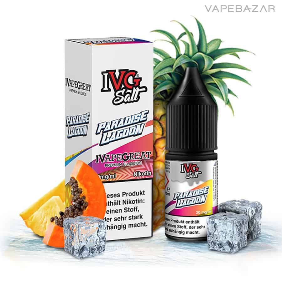 IVG Salt Liquid Paradise Lagoon | Vapebazar Ivg Salt Liquid - Paradise Lagoon - Vapebazar