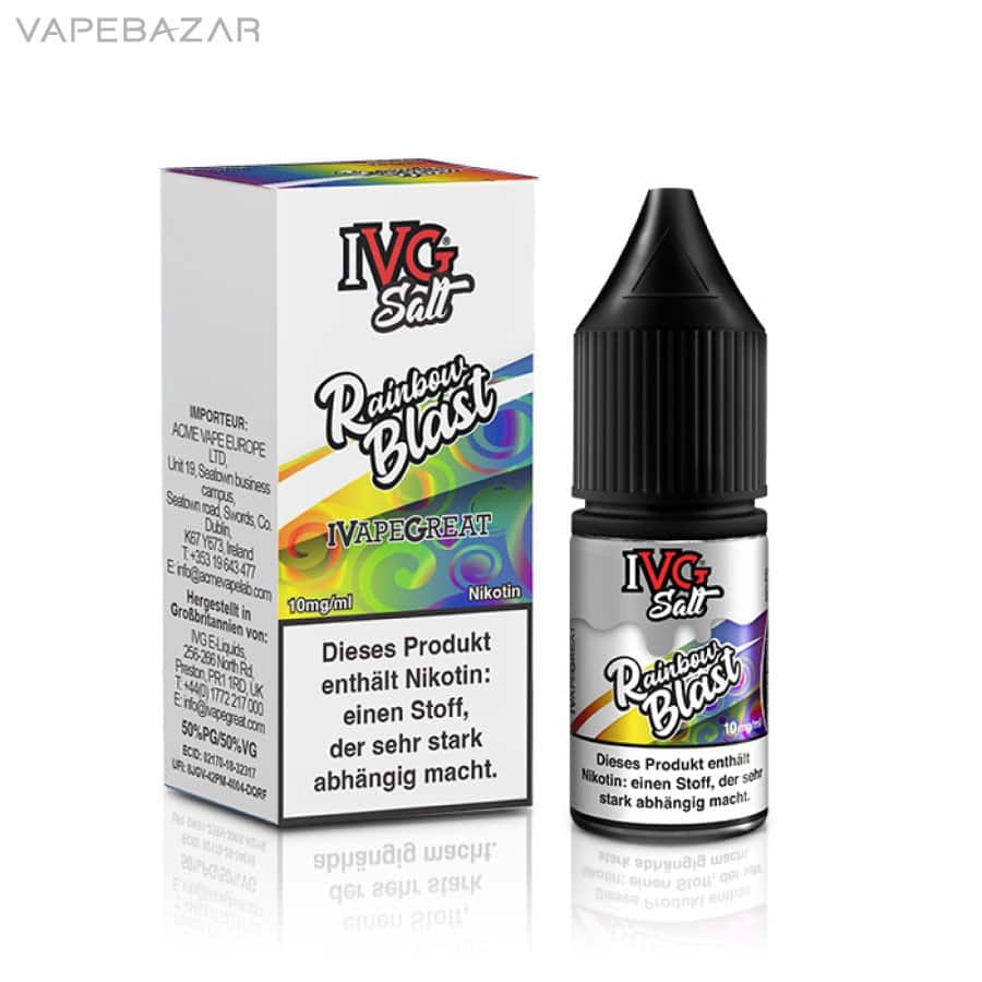 IVG Salt Liquid Rainbow Blast 023 | Vapebazar Ivg Salt Liquid - Rainbow Blast