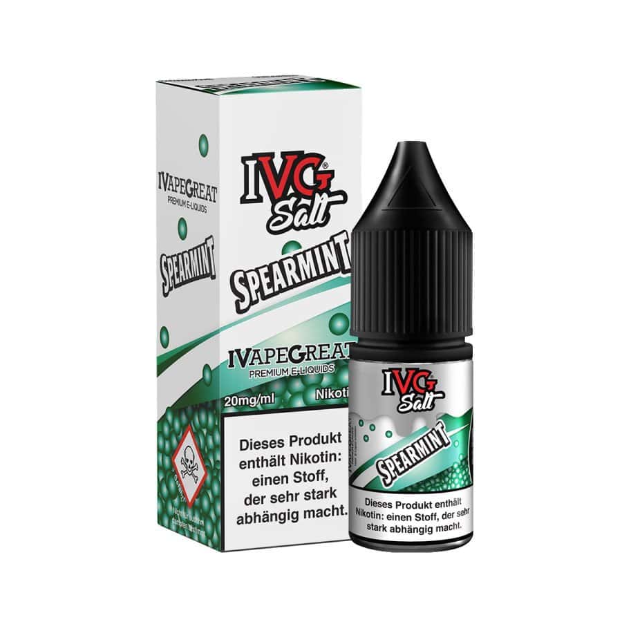 IVG Salt Liquid Spearmint 02 | Vapebazar Ivg Salt Liquid - Spearmint