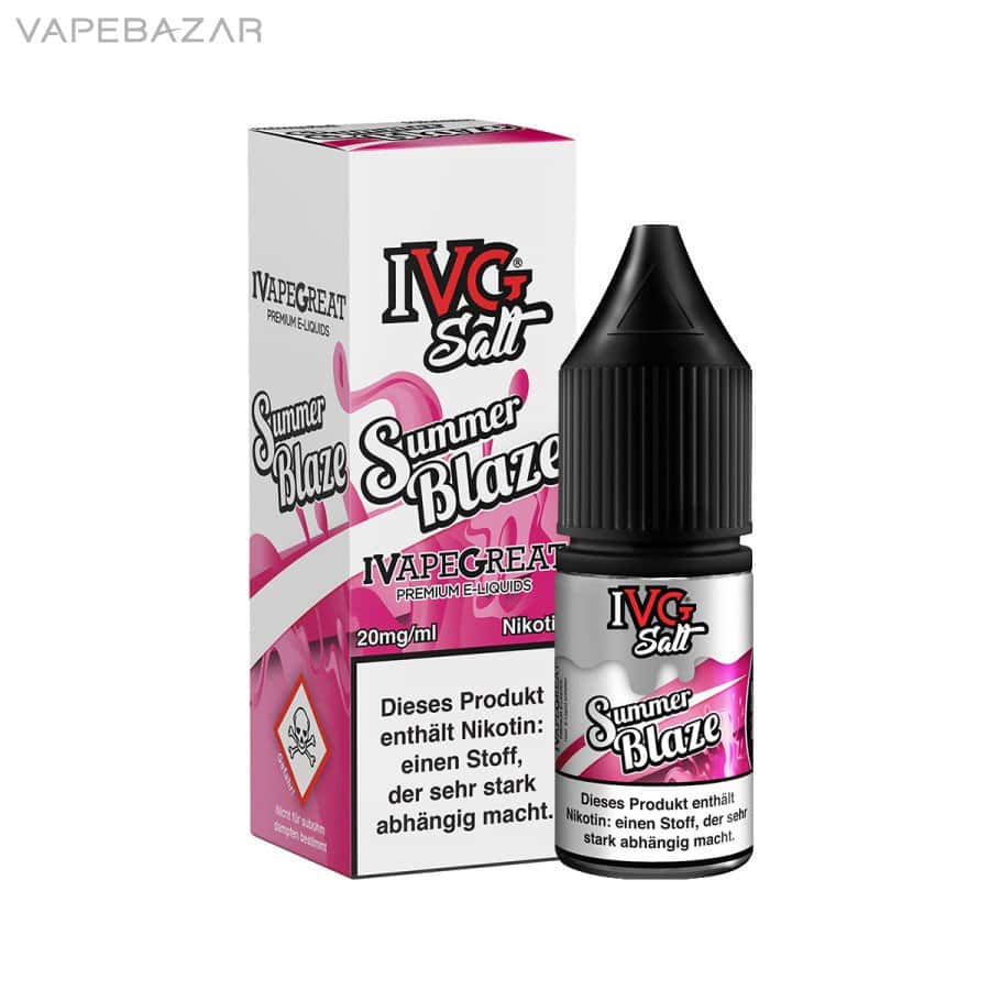 IVG Salt Liquid Summe Blaze 02 | Vapebazar Ivg Salt Liquid - Summer Blaze
