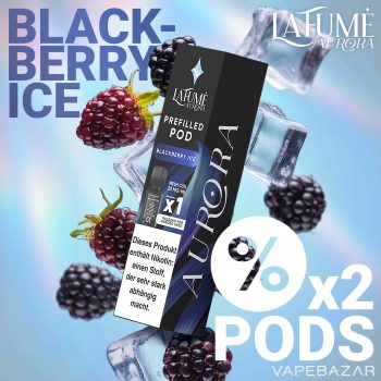 La Fume Aurora Podsystem - Blackberry Ice 2er Pack