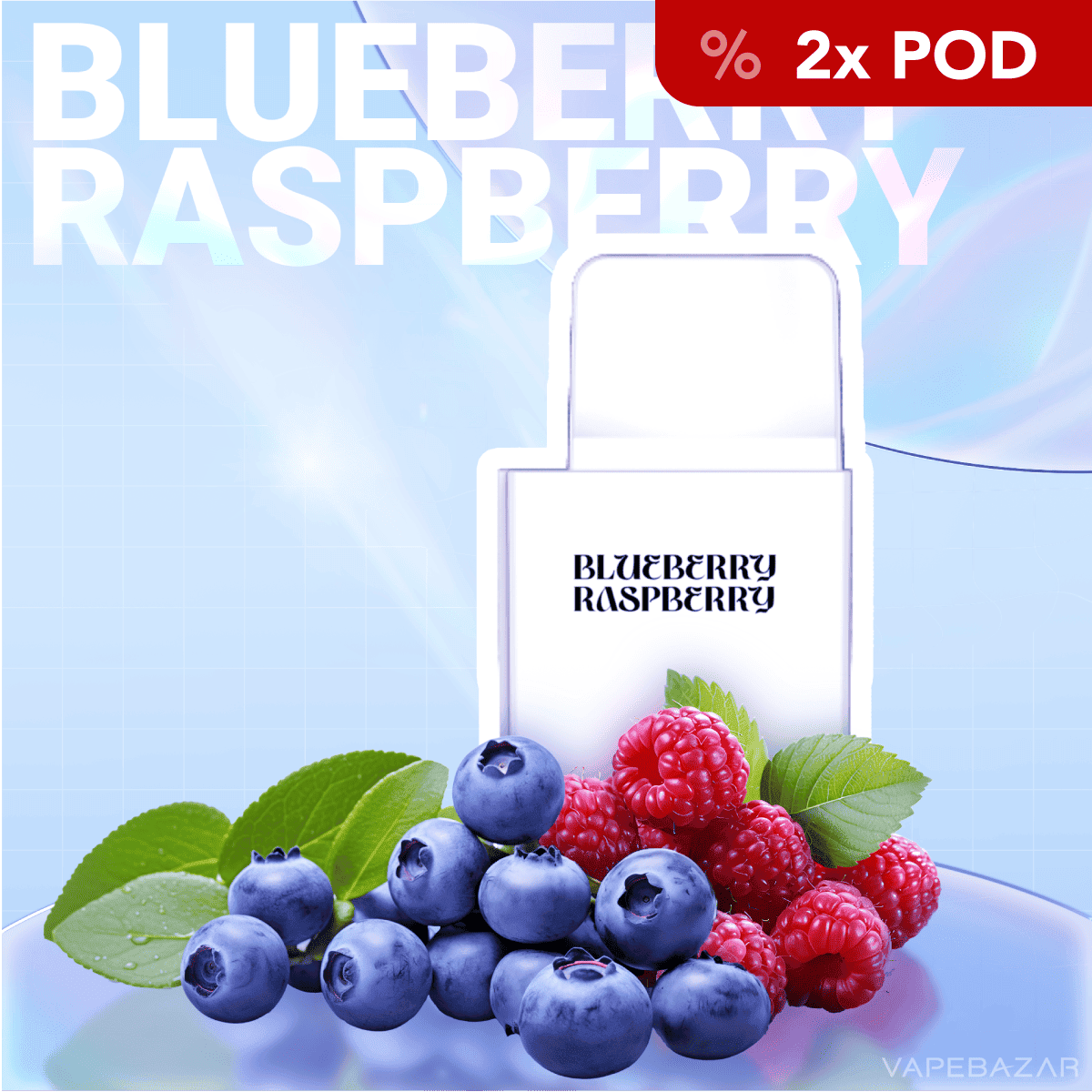 La Fume Cuatro Pod Blueberry Raspberry 01 | Vapebazar La Fume Cuatro – Blueberry Raspberry – Prefilled Liquid Pod – 2Er Pack