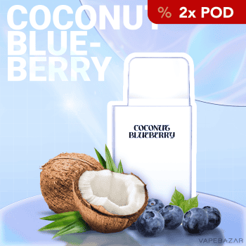 La Fume Cuatro – Coconut Blueberry – Prefilled Liquid Pod – 2er Pack