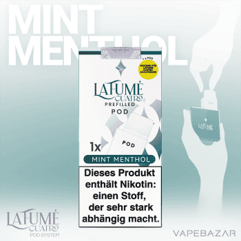 La Fume Cuatro Pod Mint Menthol - Prefilled Pod System 2er Pack