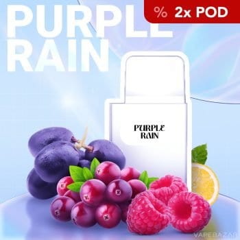 La Fume Cuatro – Purple Rain – Prefilled Liquid Pod – 2er Pack - Vape System