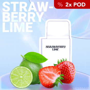 La Fume Cuatro Pod - Strawberry Lime Prefilled Pod System 2er Pack