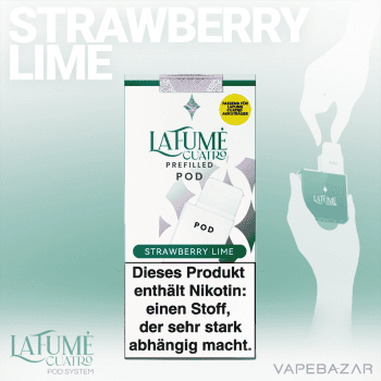La Fume Cuatro Pod - Strawberry Lime Prefilled Pod System 2er Pack