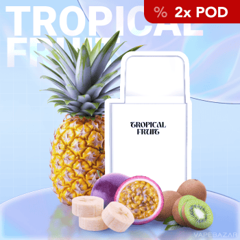 La Fume Cuatro Pod - Tropical Fruit - 2er Pack 2 Pods Prefilled Pod - E-Zigarette