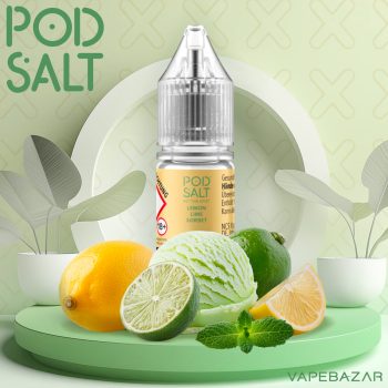 Vapebazar Pod Salt X Nikotinsalz Liquid - lemon lime sorbet