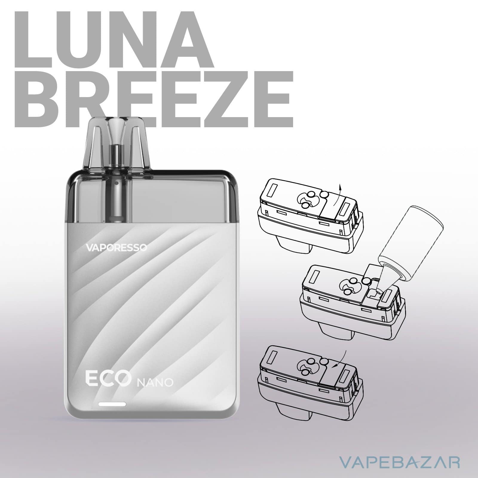 LunaBreeze2 | Vapebazar Vaporesso Eco Nano Luna Breeze - Pod System