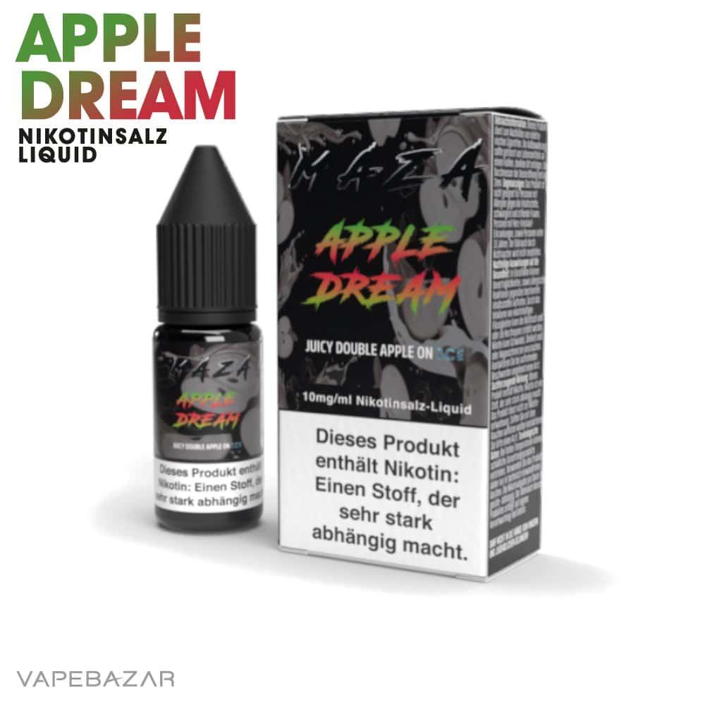 Maza Nikotinsalz Liquid Apple Dream 02 | Vapebazar Maza Nikotinsalz Liquid - Apple Dream