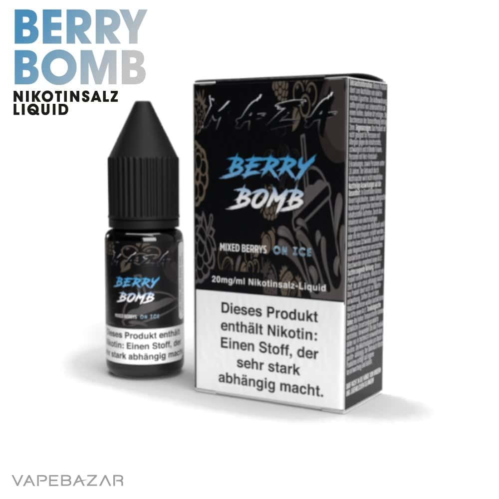 Maza Nikotinsalz Liquid Berry Bomb 02 | Vapebazar Maza Nikotinsalz Liquid - Berry Bomb