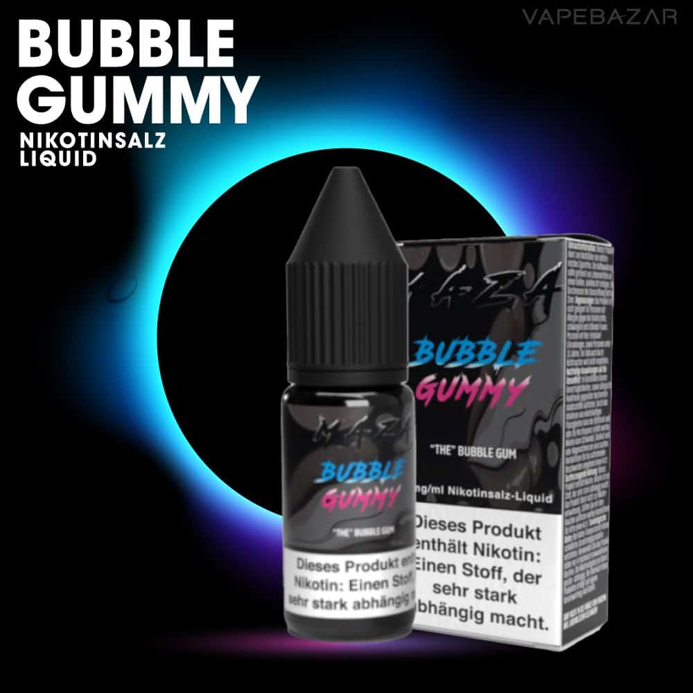 Maza Nikotinsalz Liquid Bubble Gum 01 | Vapebazar Maza Nikotinsalz Liquid - Bubble Gummy