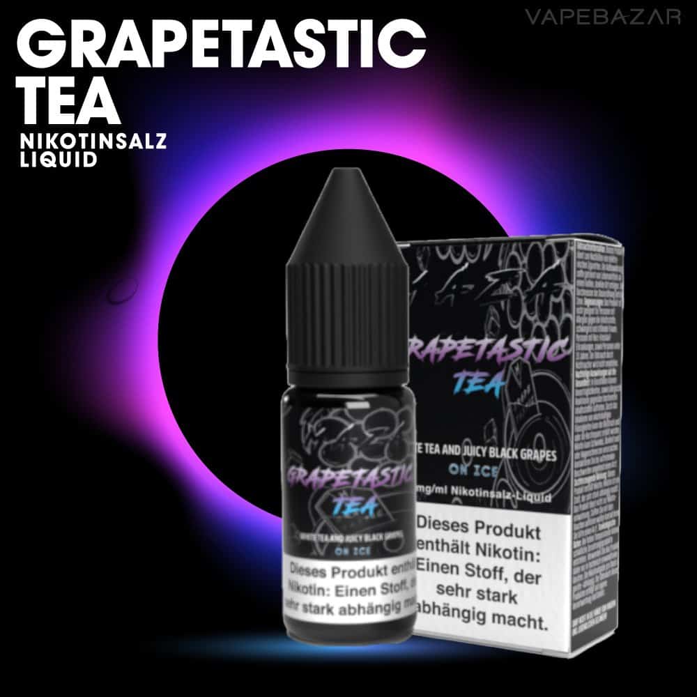 Maza Nikotinsalz Liquid Grapetastic Tea | Vapebazar Maza Nikotinsalz Liquid - Grapetastic Tea