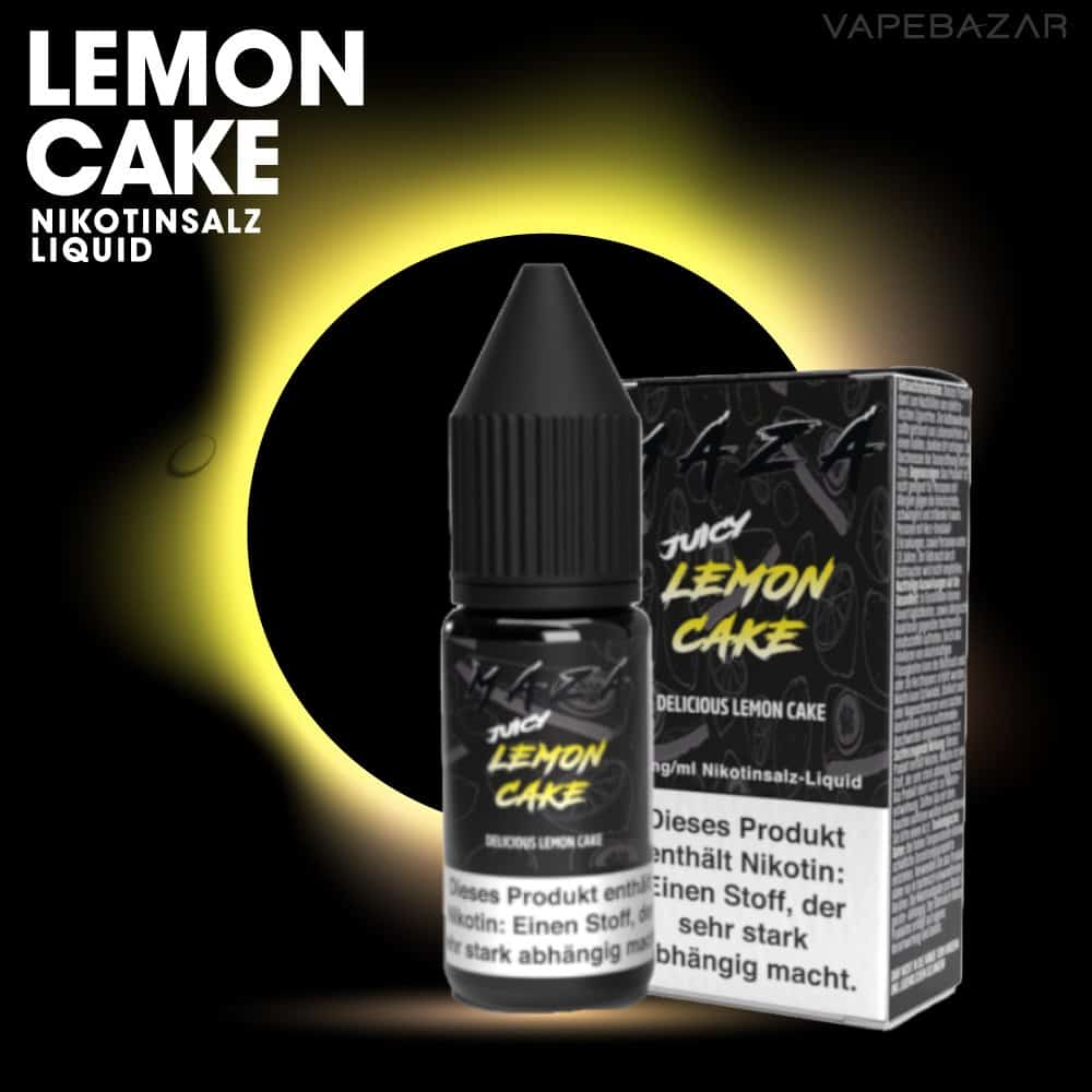 Maza Nikotinsalz Liquid Lemon Cake | Vapebazar Maza Nikotinsalz Liquid - Lemon Cake