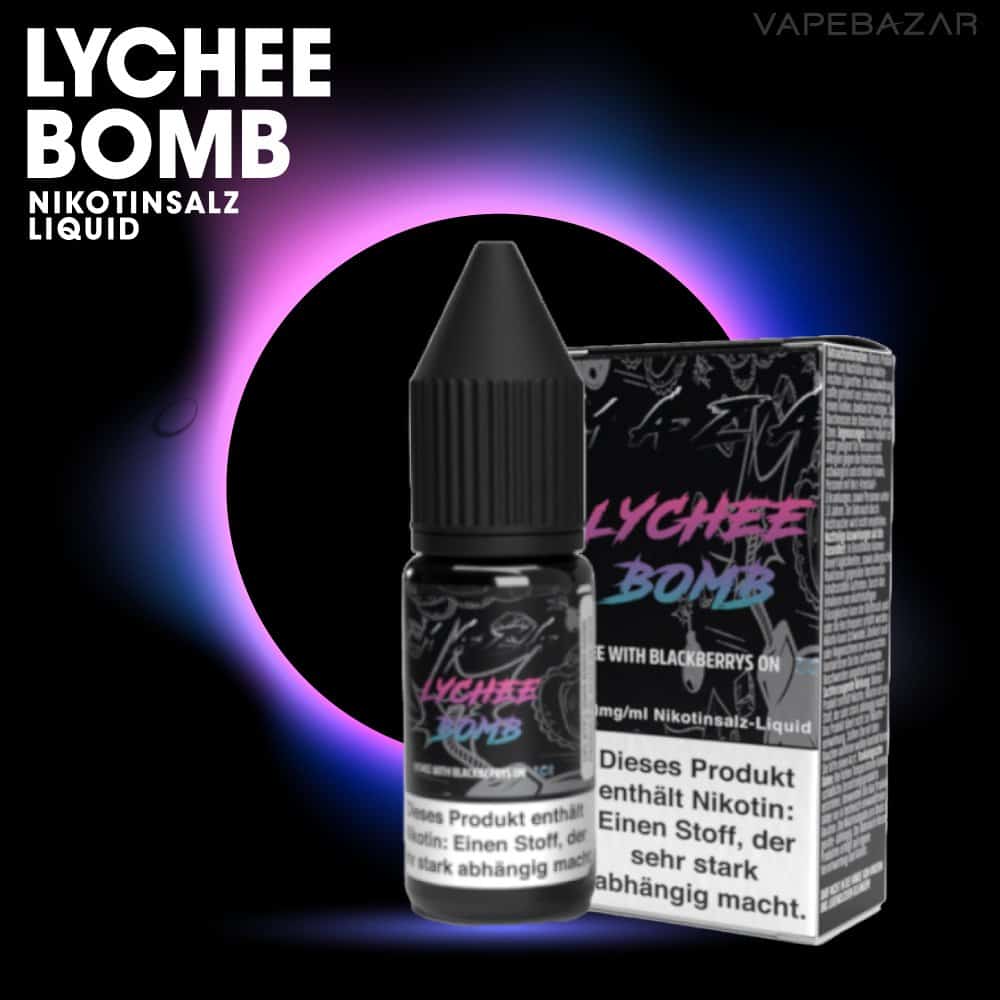 Maza Nikotinsalz Liquid Lychee Bomb | Vapebazar Maza Nikotinsalz Liquid - Lychee Bomb