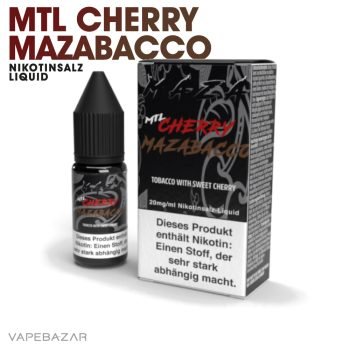 MaZa Nikotinsalz Liquid - MTL Cherry Mazabacco