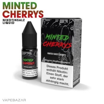 MaZa Nikotinsalz Liquid - Minted Cherrys