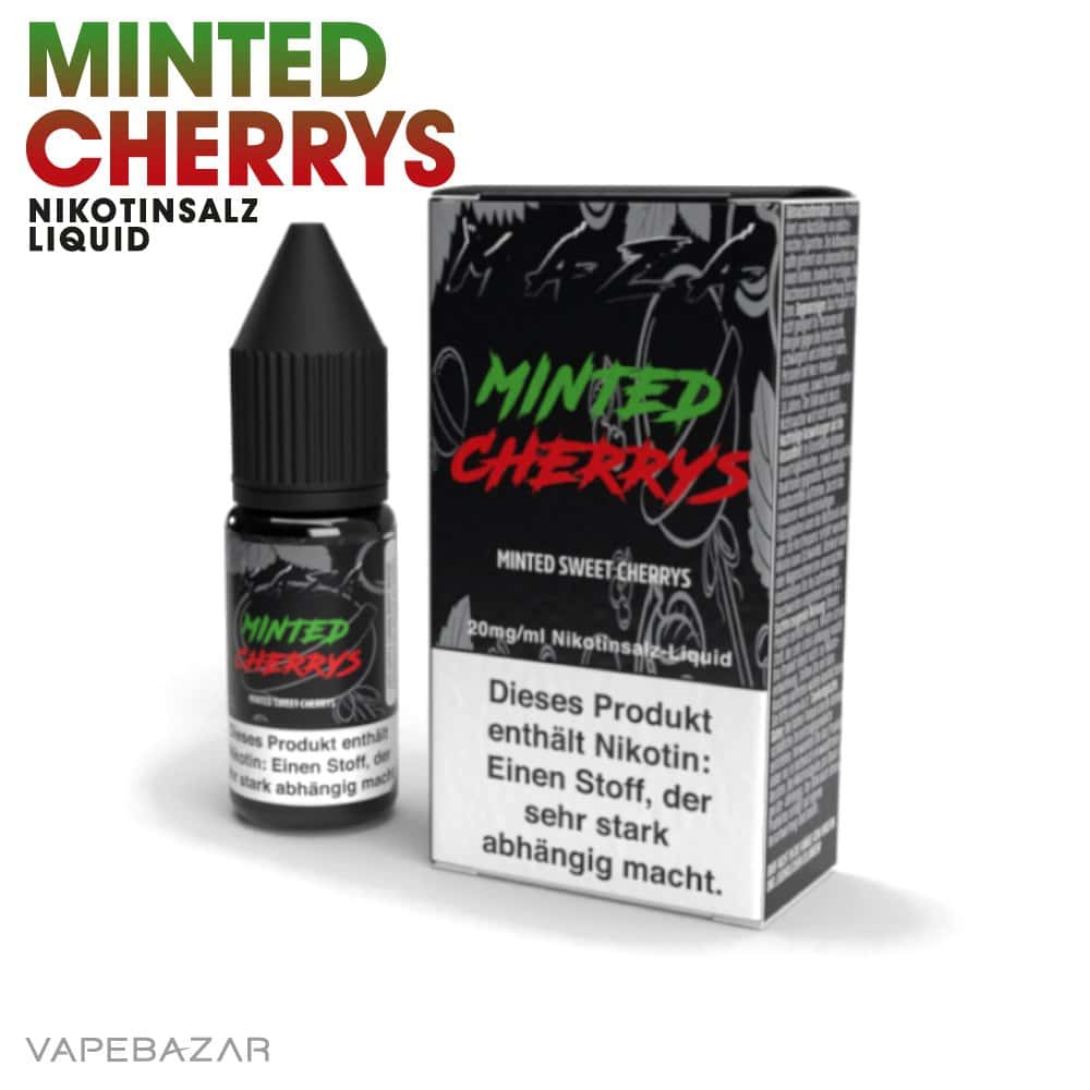 Maza Nikotinsalz Liquid Minted Cherrys 02 | Vapebazar Maza Nikotinsalz Liquid - Minted Cherrys