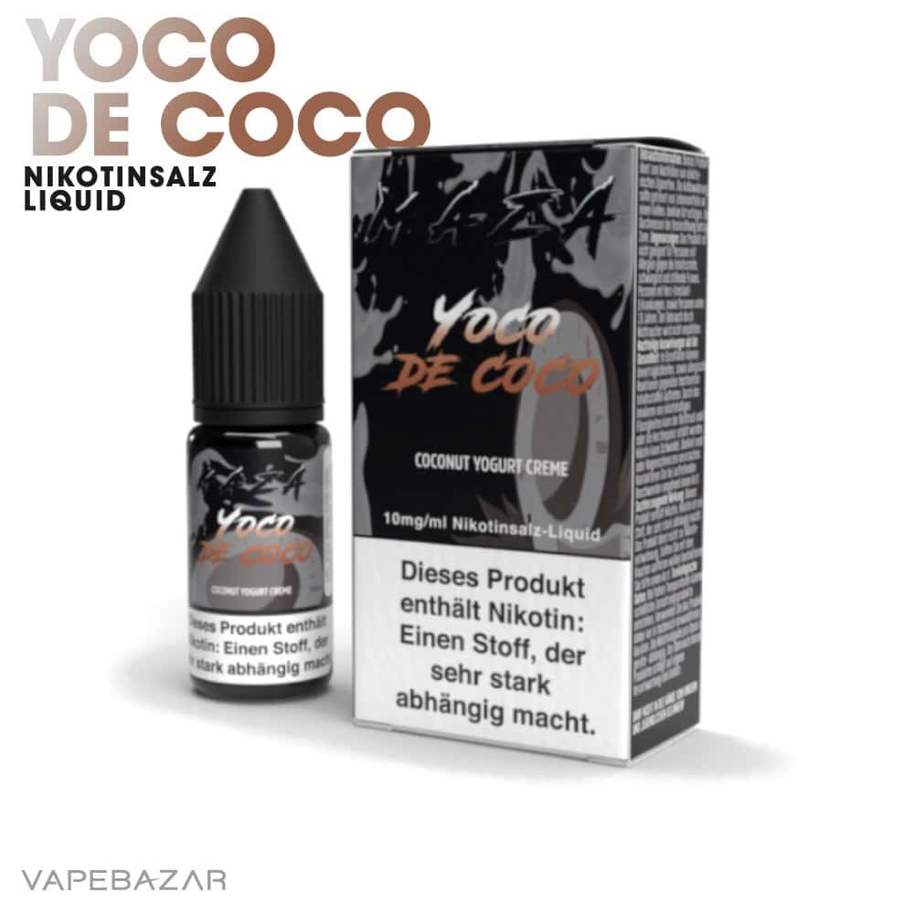 Maza Nikotinsalz Liquid Yoco De Coco 01 | Vapebazar Maza Nikotinsalz Liquid - Yoco De Coco