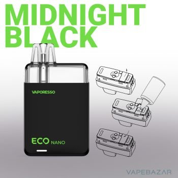 Vaporesso Eco Nano Midnight Black - Pod System