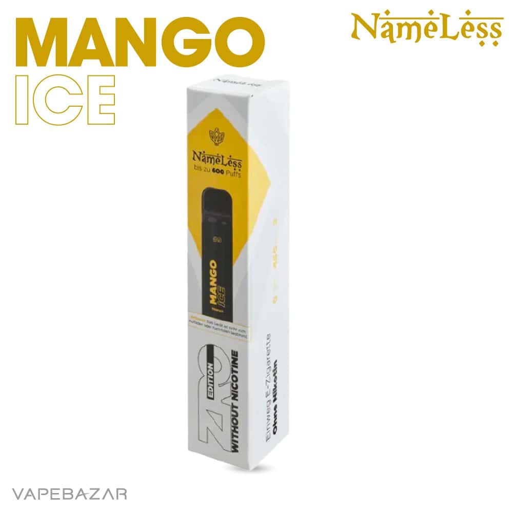 Nameless Zero Nikotinfrei Mango Ice | Vapebazar Nameless Vape Zro Edition - Mango Ice - Nikotinfrei