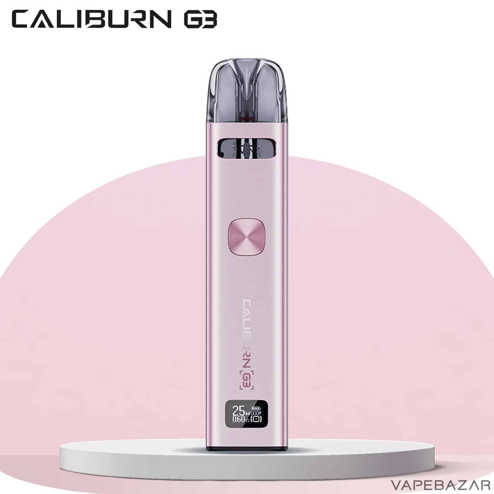 PastelPink | Vapebazar Uwell Caliburn G3 Podsystem - Pastel Pink Vapebazar