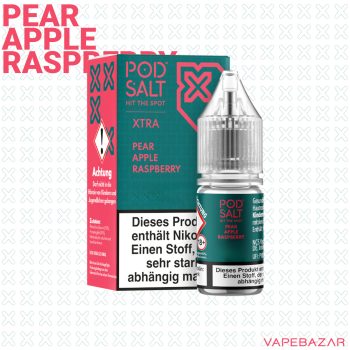 Vapebazar Pod Salt X Nikotinsalz Liquid - pear apple raspberry