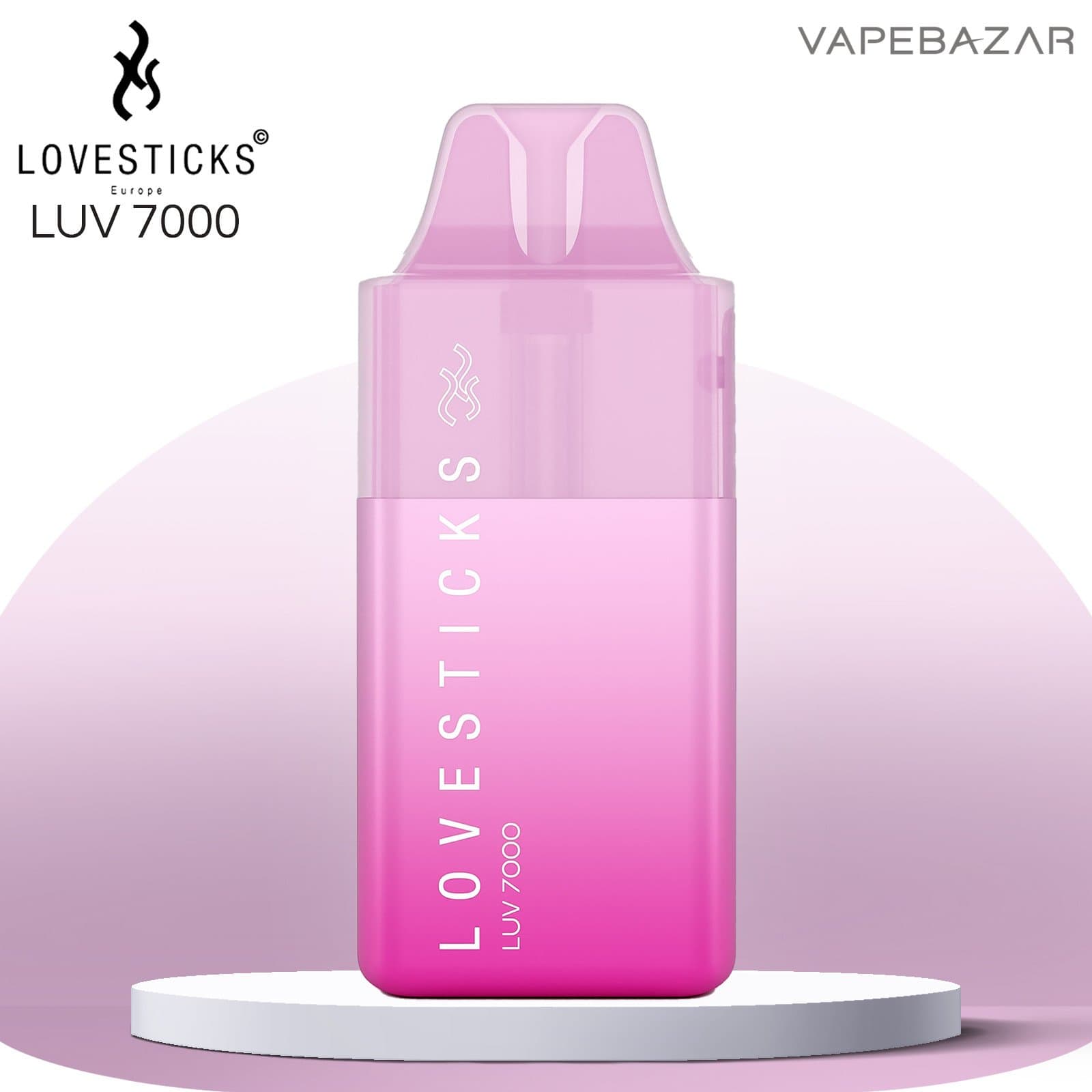 Pink 1 | Vapebazar Lovesticks Luv 7000 - Pink Vapebazar