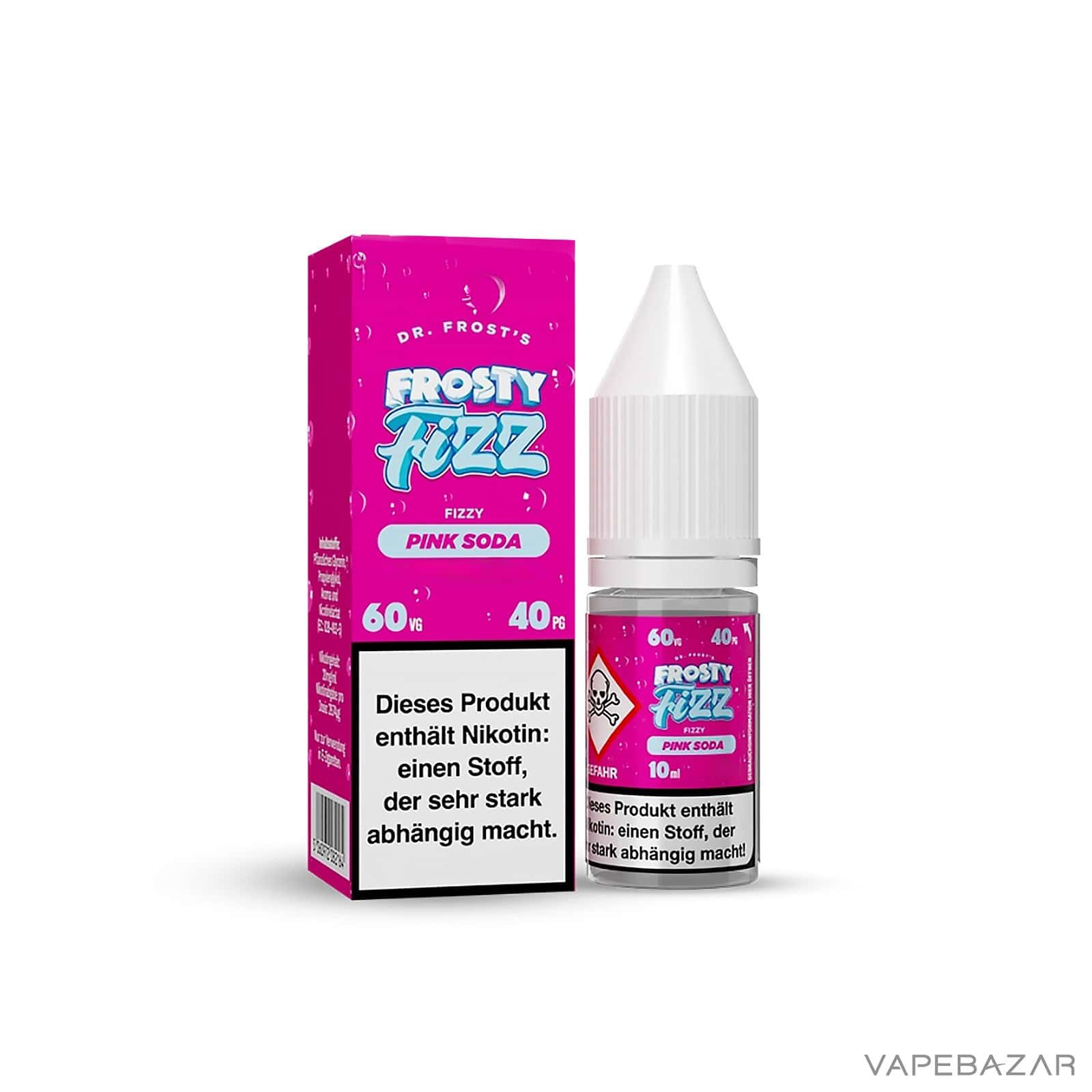 PinkSoda3 | Vapebazar Dr. Frost - Frosty Fizz - Nikotinsalz Liquid - Pink Soda