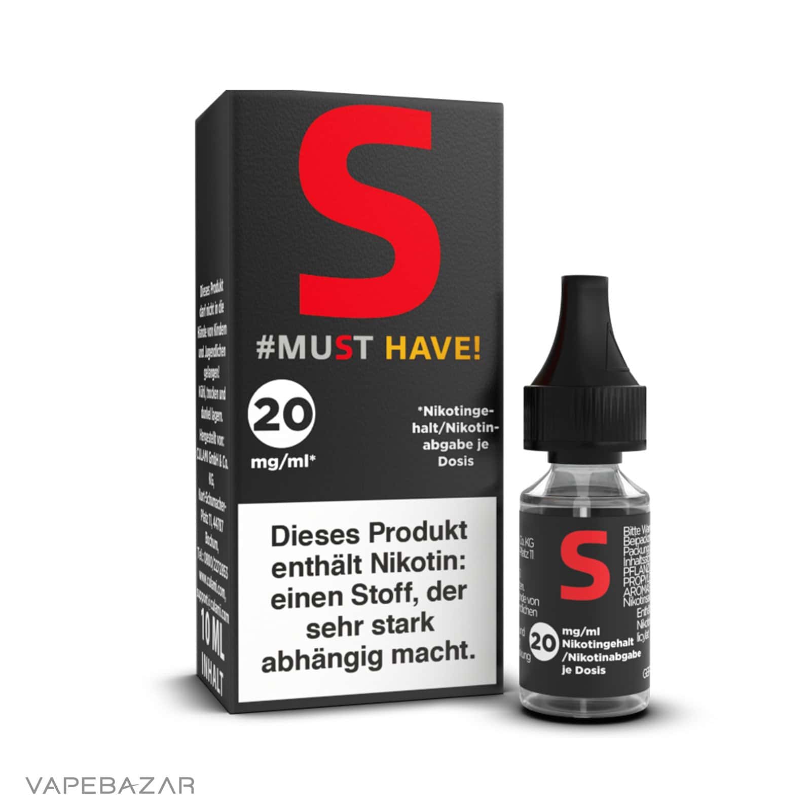 S2 | Vapebazar Vapebazar Must Have Nikotinsalz Liquid - S
