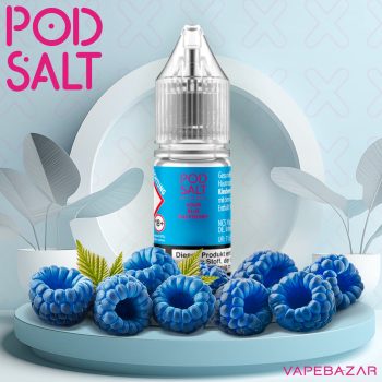Vapebazar Pod Salt X Nikotinsalz Liquid - sour blue raspberry