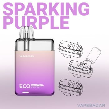 Vaporesso Eco Nano - Sparking Purple - Pod System
