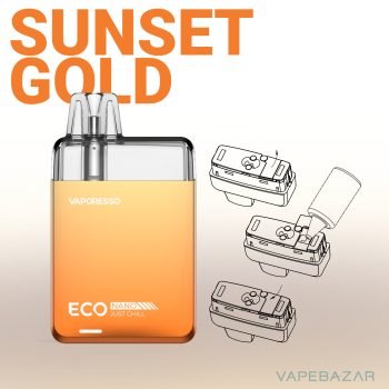 Vaporesso Eco Nano - Sunset Gold - Pod System