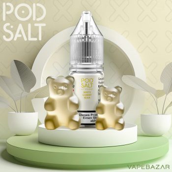 Vapebazar Pod Salt X Nikotinsalz Liquid - White Gummy Bear