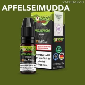 Zombie Nikotinsalz Liquid - Apfelseimudda