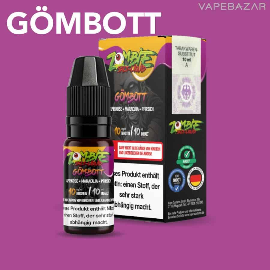 Zombie Liquid Goembott | Vapebazar Zombie Nikotinsalz Liquid - Gömbott
