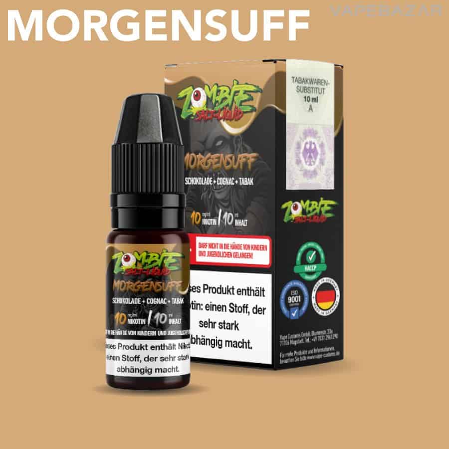 Zombie Liquid Morgensuff | Vapebazar Zombie Nikotinsalz Liquid - Morgensuff