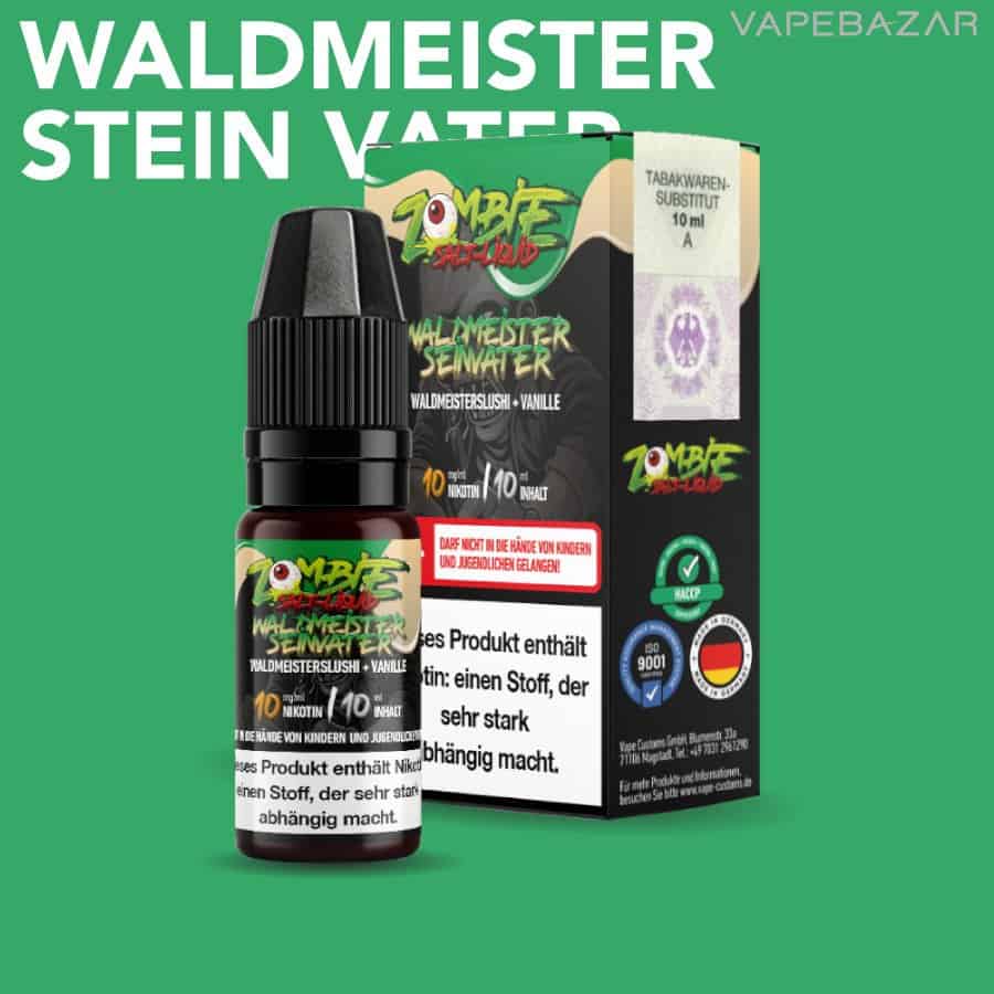 Zombie Liquid Waldmeister Seinvater | Vapebazar Zombie Nikotinsalz Liquid - Waldmeisterseinvater