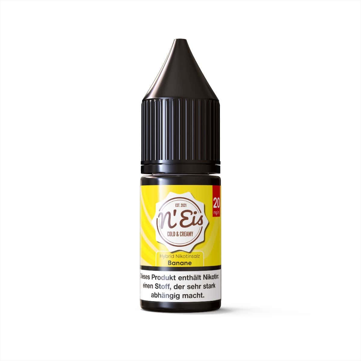 n eis salze banane 20mg flasche | Vapebazar N'Eis Hybrid Nikotinsalz Liquid - Banane