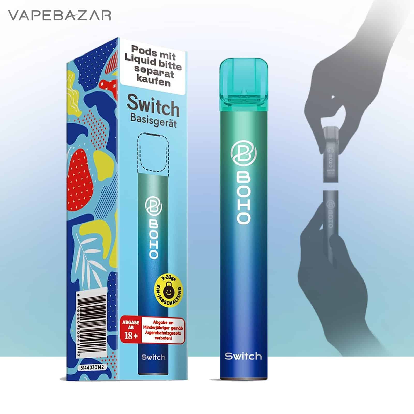 2 1 | Vapebazar Boho Switch – Basisgerät