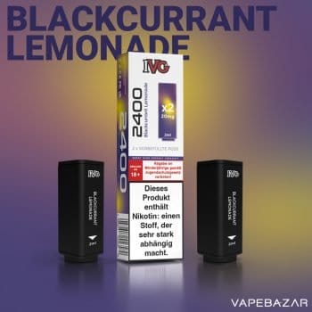 Vapebazar IVG2400 Blackcurrant Lemonade 2
