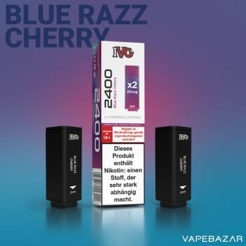 Vapebazar IVG2400 Blue Razz Cherry 2