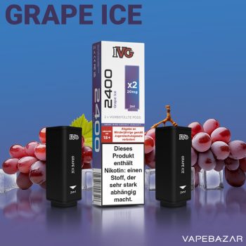 Vapebazar IVG2400 Grape Ice