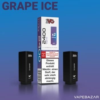 Vapebazar IVG2400 Grape Ice 2