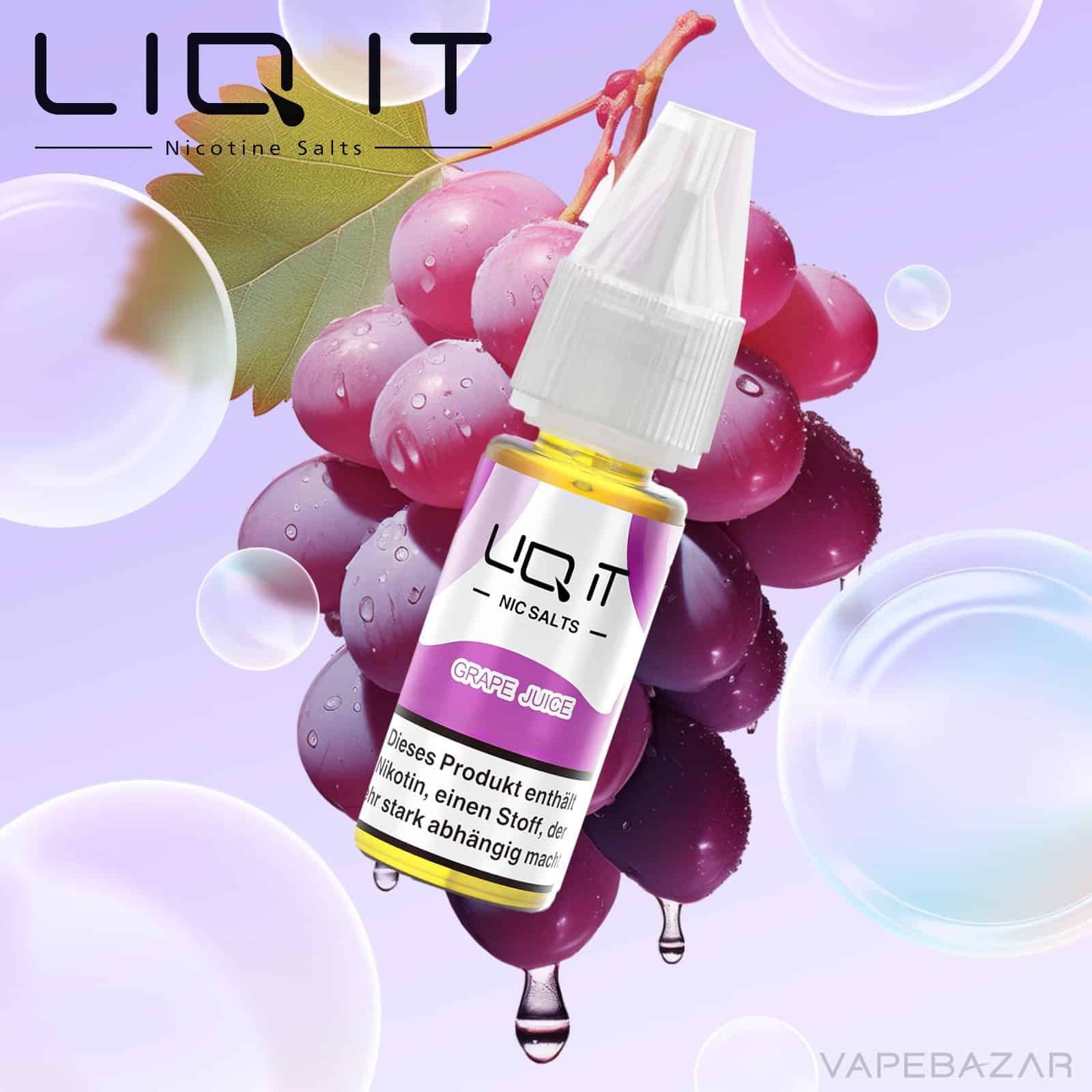GrapeJuice | Vapebazar Vapebazar Liq It Grape Juice 1